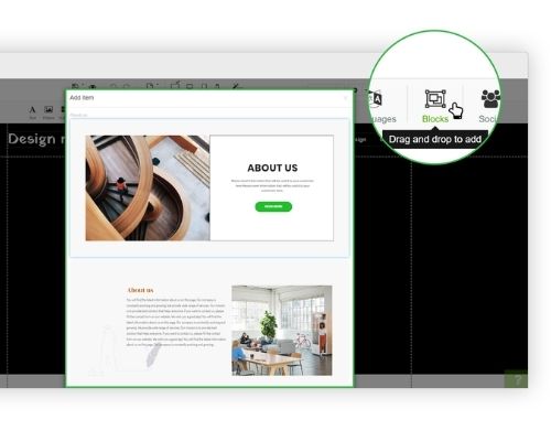 Просто перетаскивайте элементы